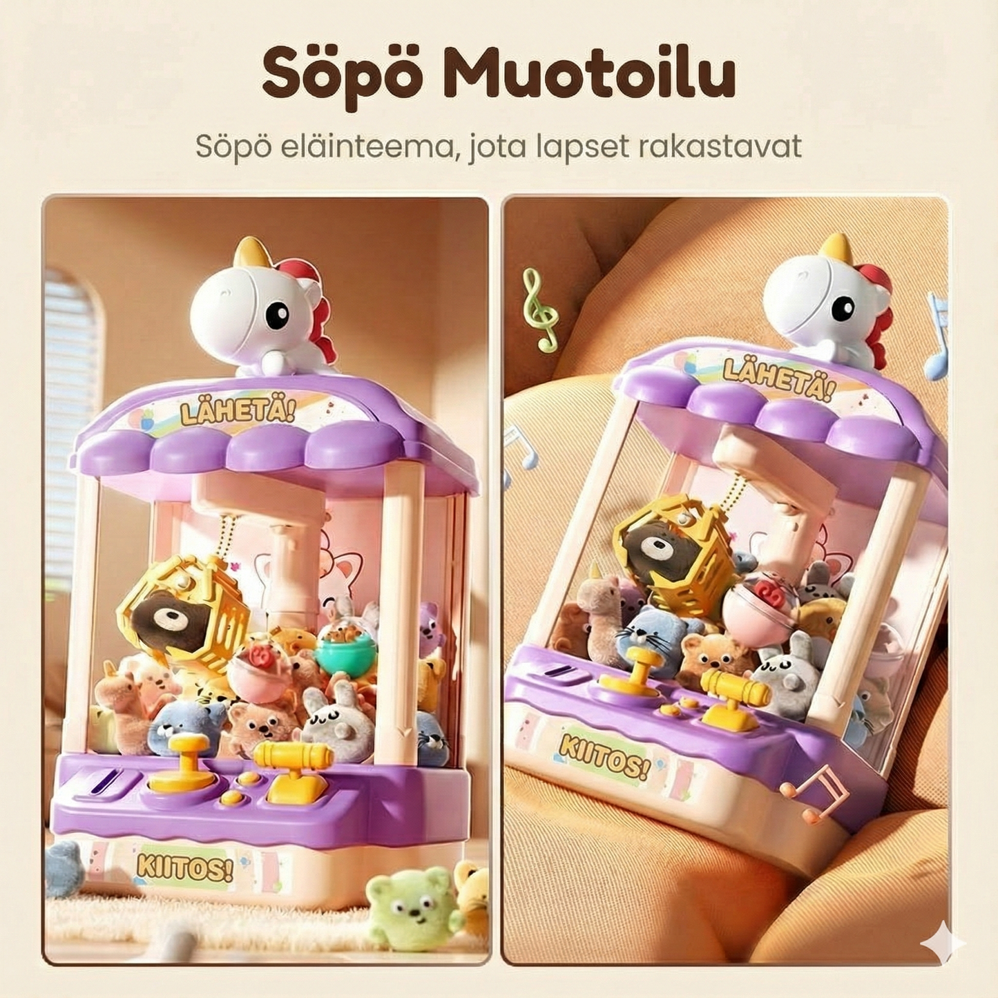 Mini-tarrainsetti lapsille