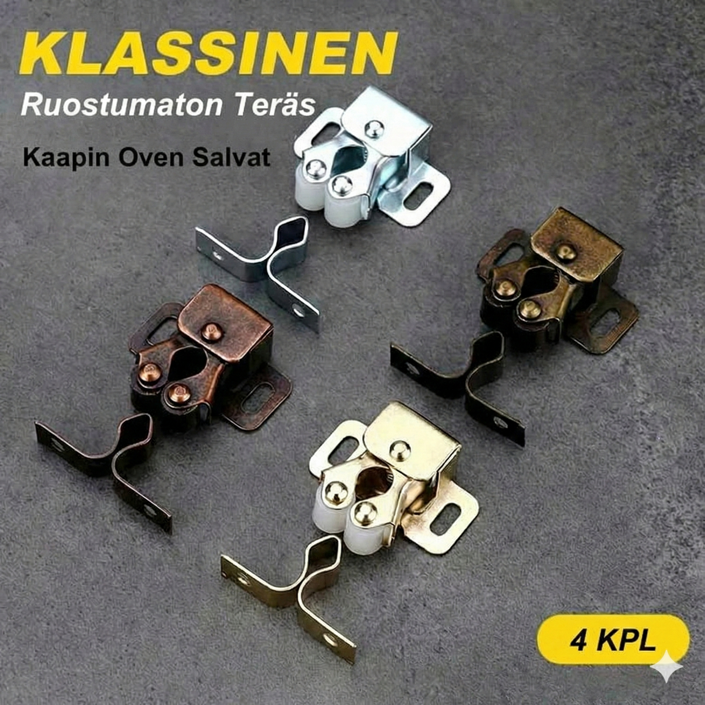 RST Push-to-Open -salpa: Vahva & Vedimetön