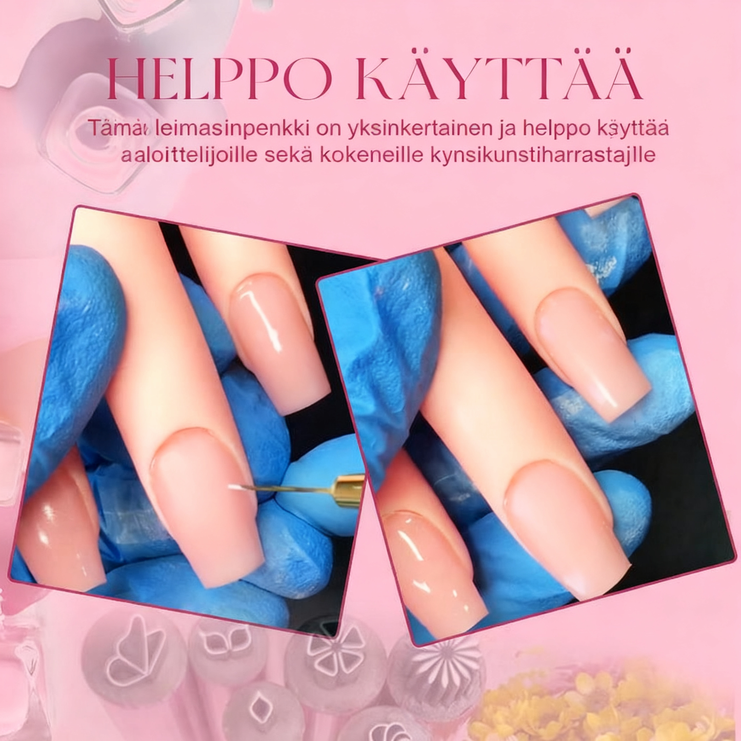 Kynsien suunnittelukynä (myös aloittelijoille)