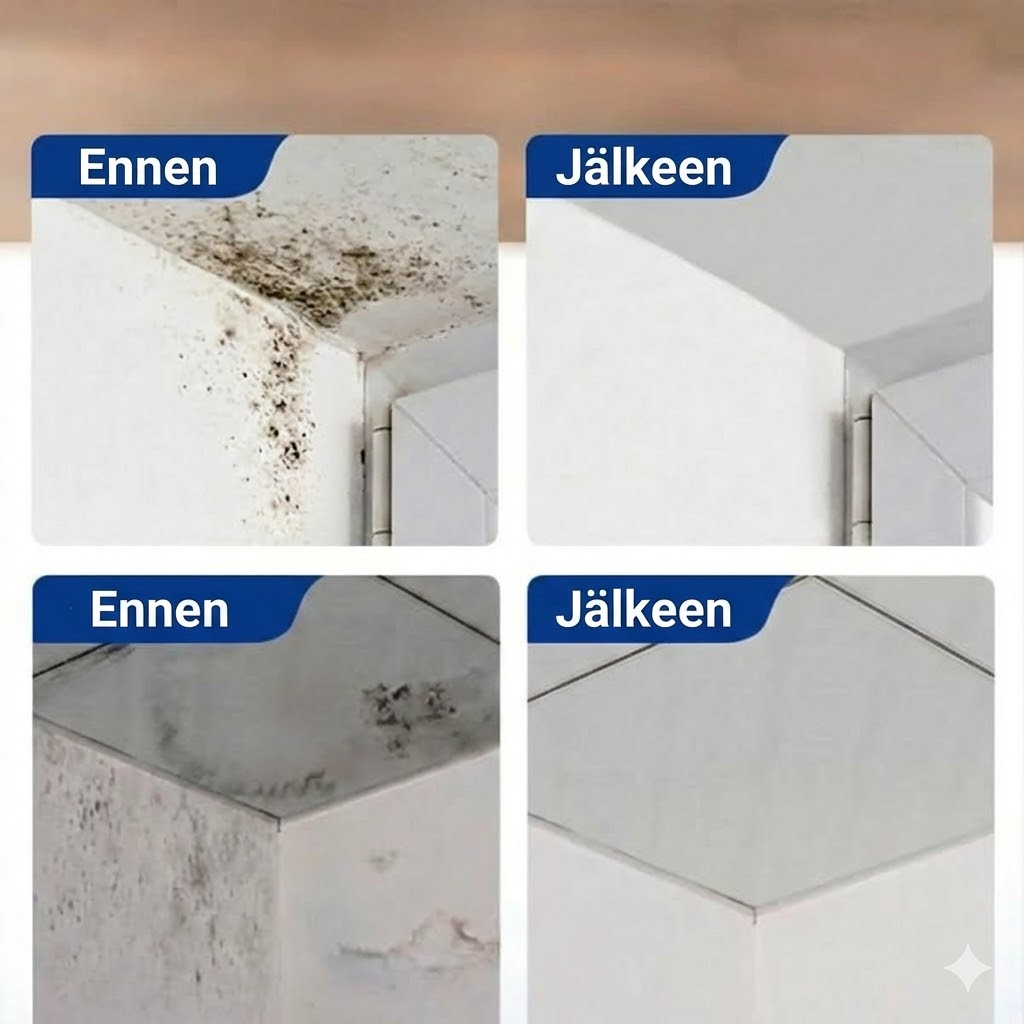 Vaahtopuhdistusaine hometta vastaan