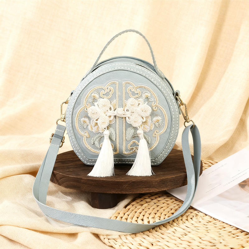 Luova tee-se-itse-olkalaukkusetti