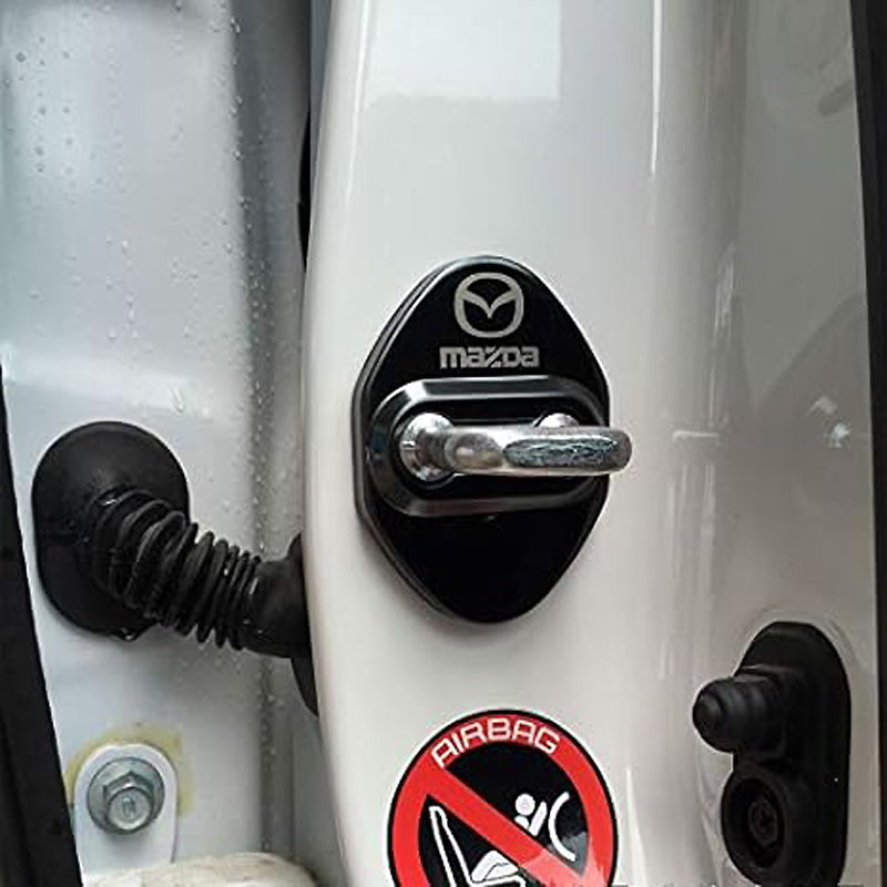 Auton oven salvan metalliset suojat (4 kpl)