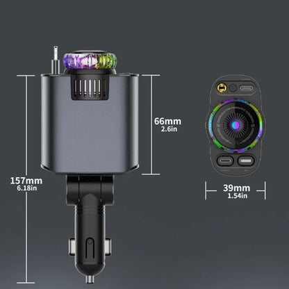 5-in-1-laturi aromadiffuuserilla ja tähtitaivaalla