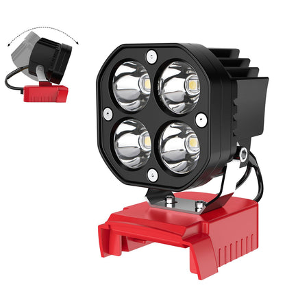 40 W kannettava 6000 lm LED-työvalo