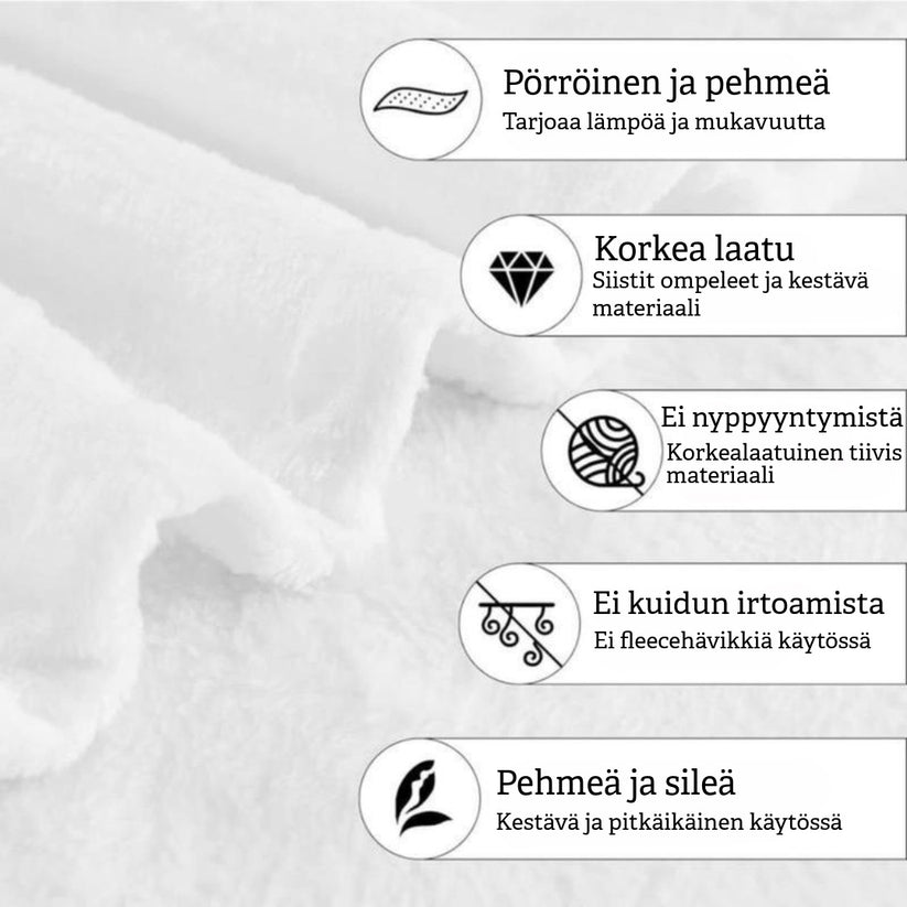 Pehmeä Fleece-Peitto Kauhu-Teemalla