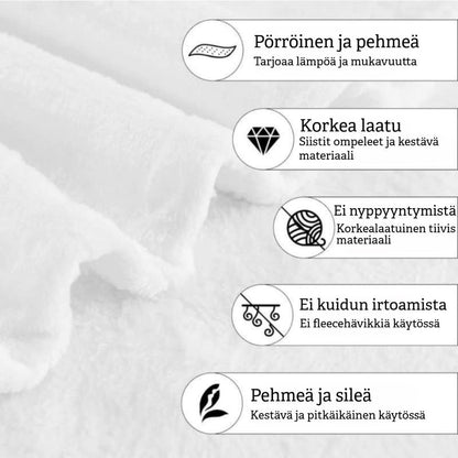 Pehmeä Fleece-Peitto Kauhu-Teemalla