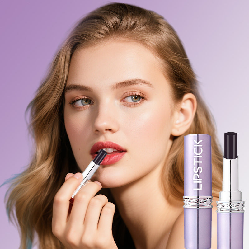 Pitkäkestoinen, vedenpitävä kosteuttava huulipuna