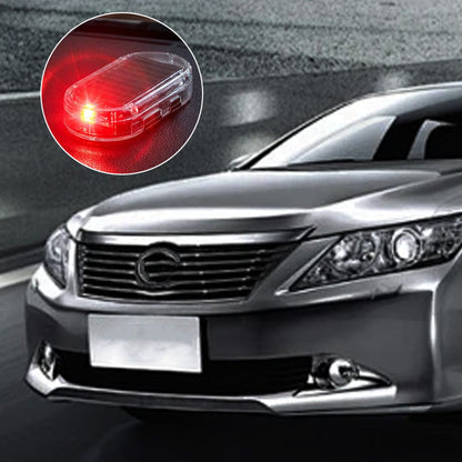 Aurinkokäyttöinen auton turvavalo (2 kpl)