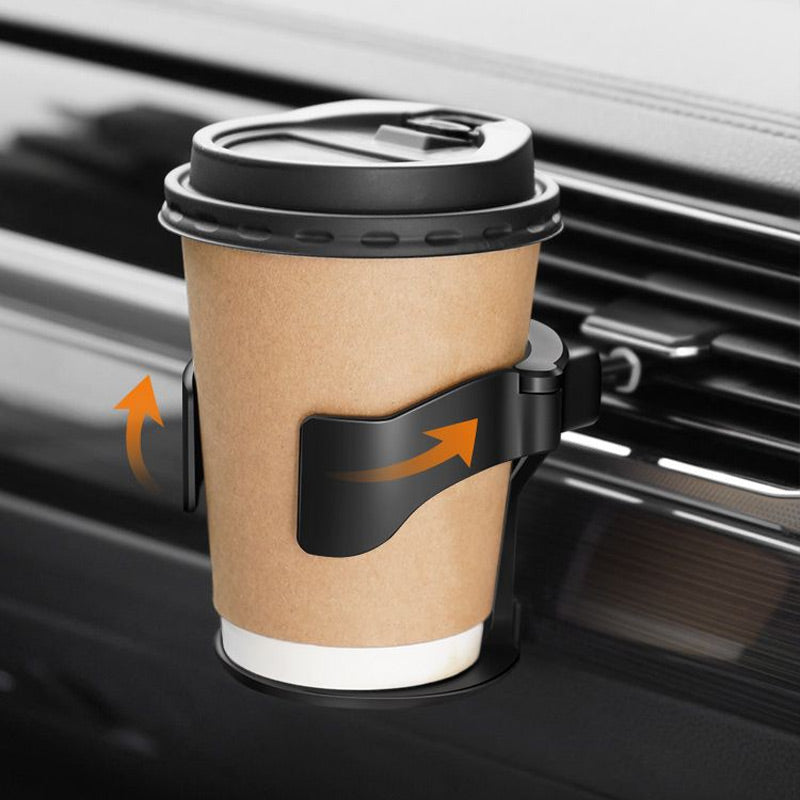 Monitoiminen mukiteline autoon