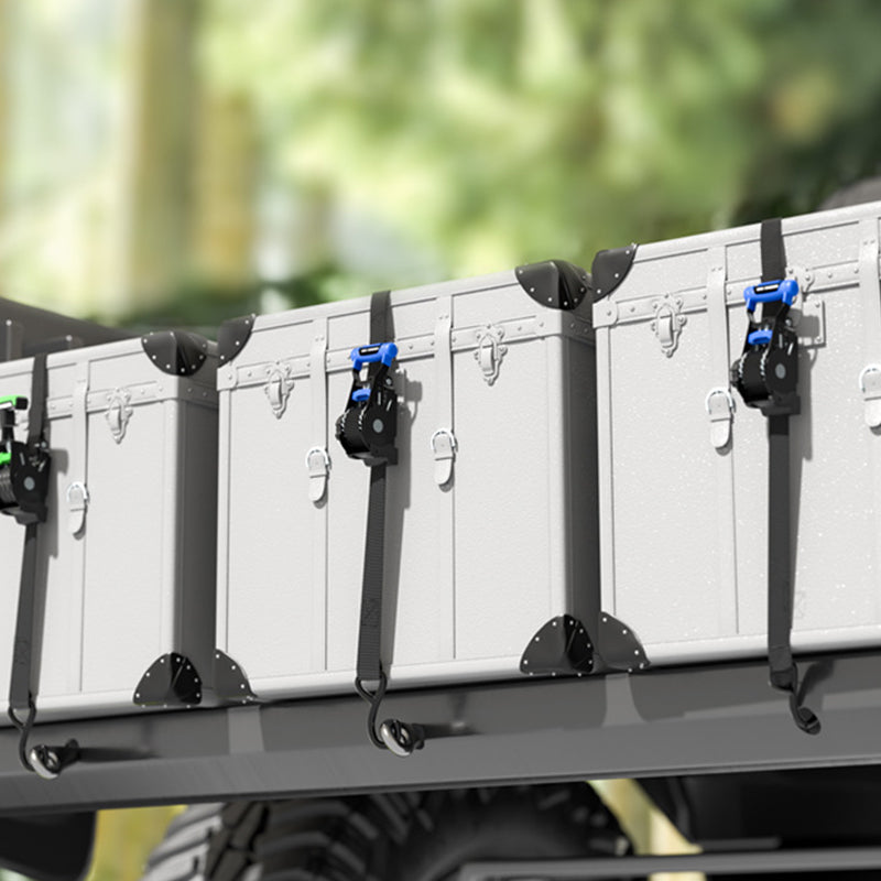 Kestävä sisäänvedettävä räikkähihna