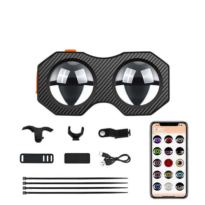 Dynaaminen Devil's Eye -takavalo