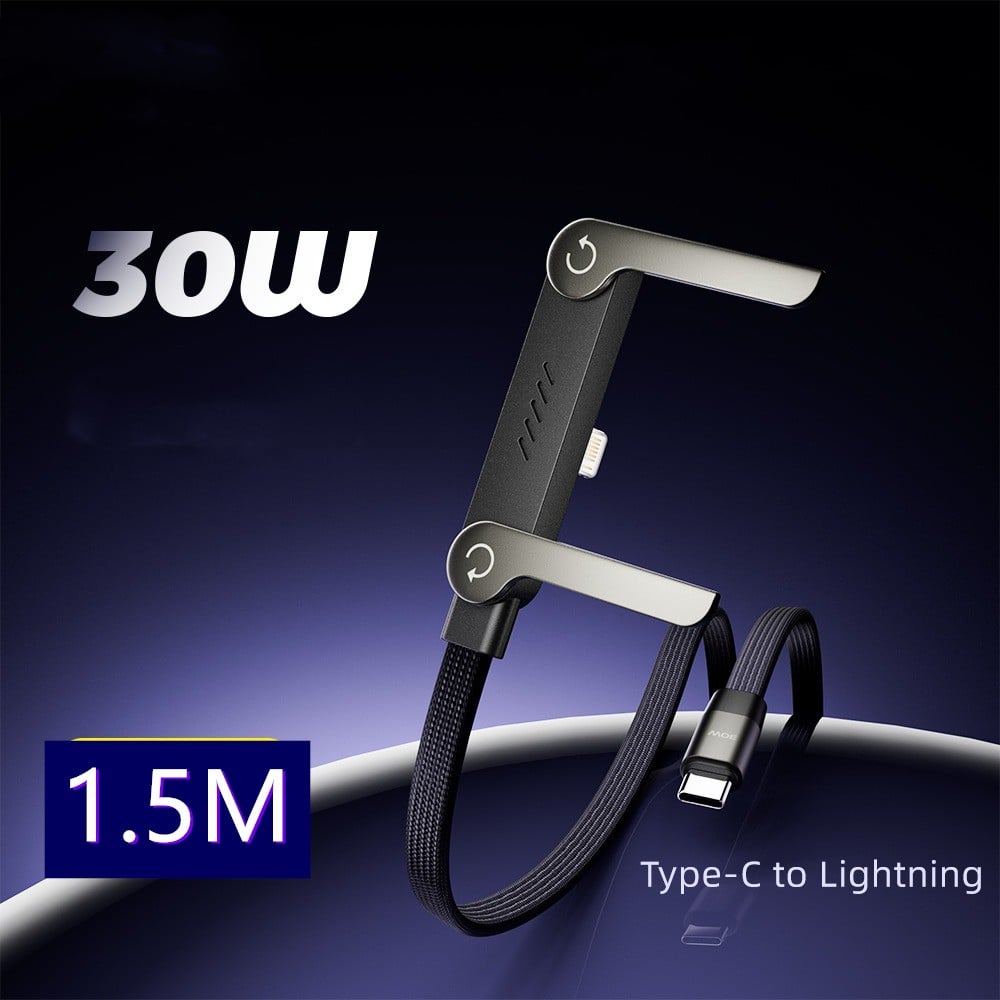 2-in-1-pikalatauskaapeli pidikkeellä