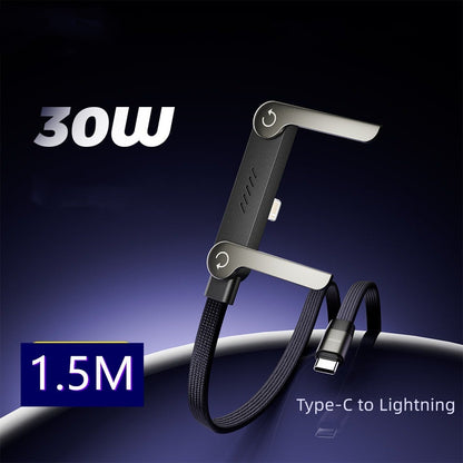 2-in-1-pikalatauskaapeli pidikkeellä