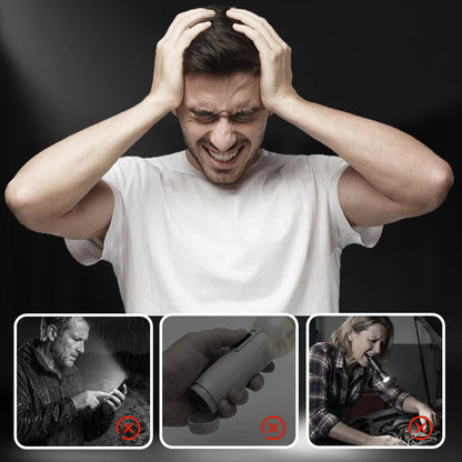 Digitaalinen LED-taskulamppu etäisyyszoomilla