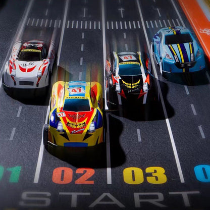 48 Mini-vetoautoa sisäänrakennetulla autotallisarjalla