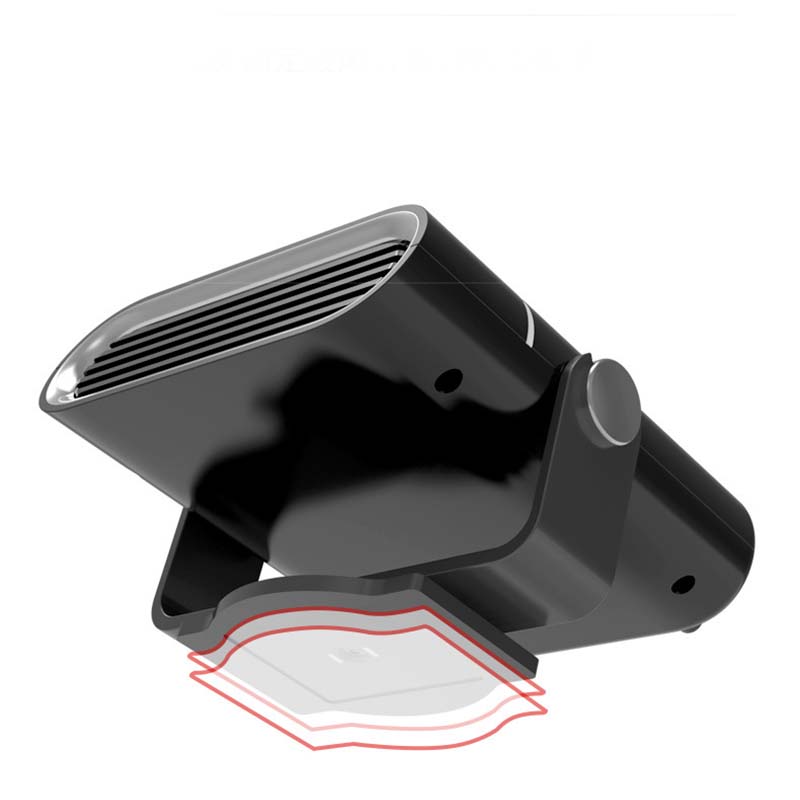 Universaali 2-in-1 autonlämmitin pyörivällä muotoilulla