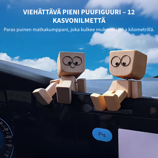 Viehättävä puuhahmo – 12 ilmettä