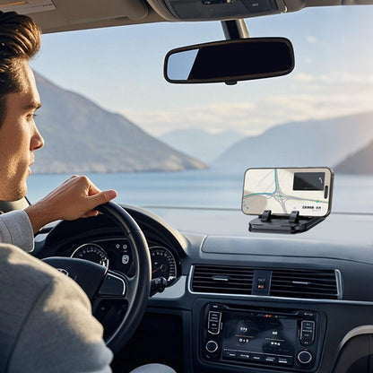 360° kääntyvä, kokoontaitettava puhelinteline