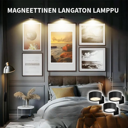 Magneettinen langaton lamppu