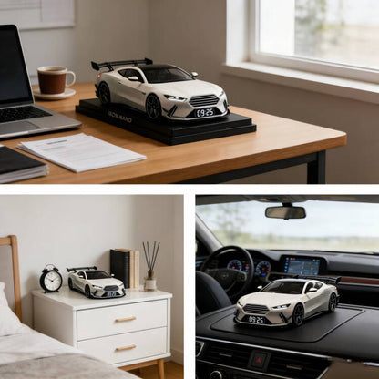 Hyperauton herätyskello – Realistiset ääni- ja valotehosteet