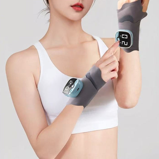 EMS-lämmitetty rannehierontalaite kivunlievitykseen