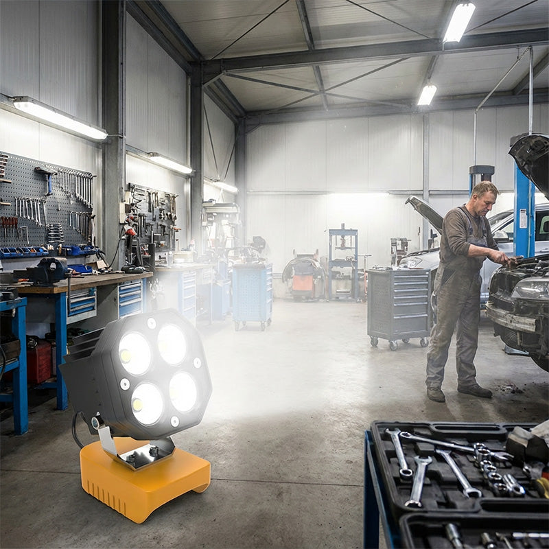 40 W kannettava 6000 lm LED-työvalo