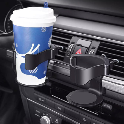 Monitoiminen mukiteline autoon