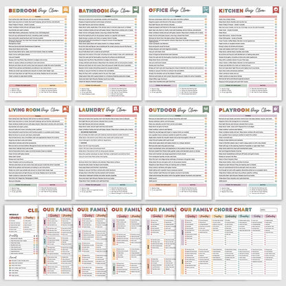 ADHD-siivous- ja organisointityökalupakki