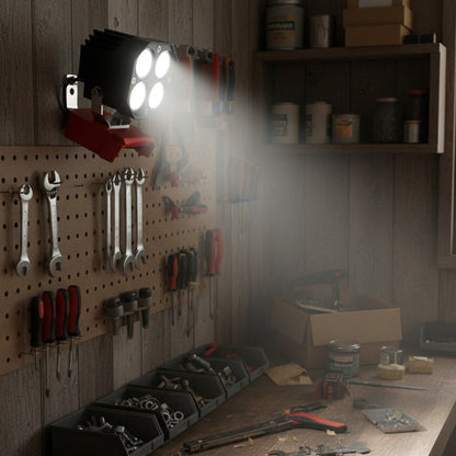 40 W kannettava 6000 lm LED-työvalo