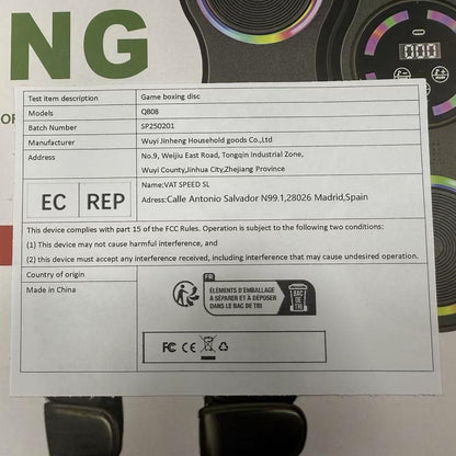 Bluetooth-musiikkinyrkkeilykone lapsille