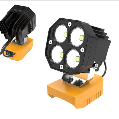40 W kannettava 6000 lm LED-työvalo
