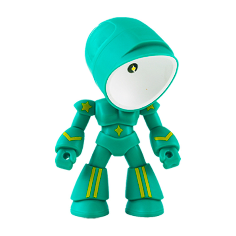 Mini luova robottipöytävalaisin