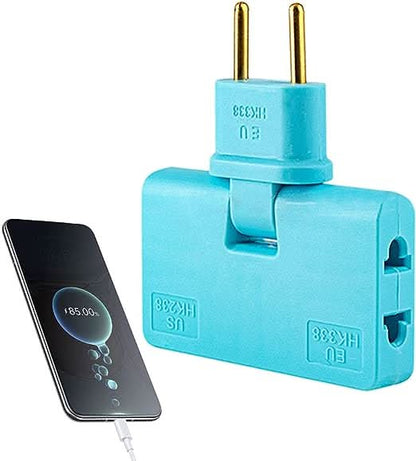 180° kääntyvä 3-osainen pistorasia