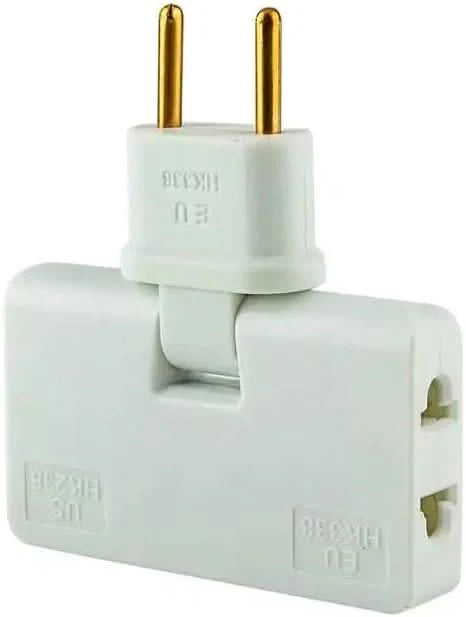 180° kääntyvä 3-osainen pistorasia