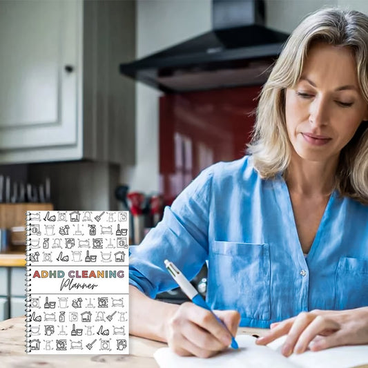 ADHD-siivous- ja organisointityökalupakki