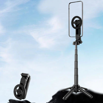 4-in-1 magneettinen selfiekeppi 360° kierrolla