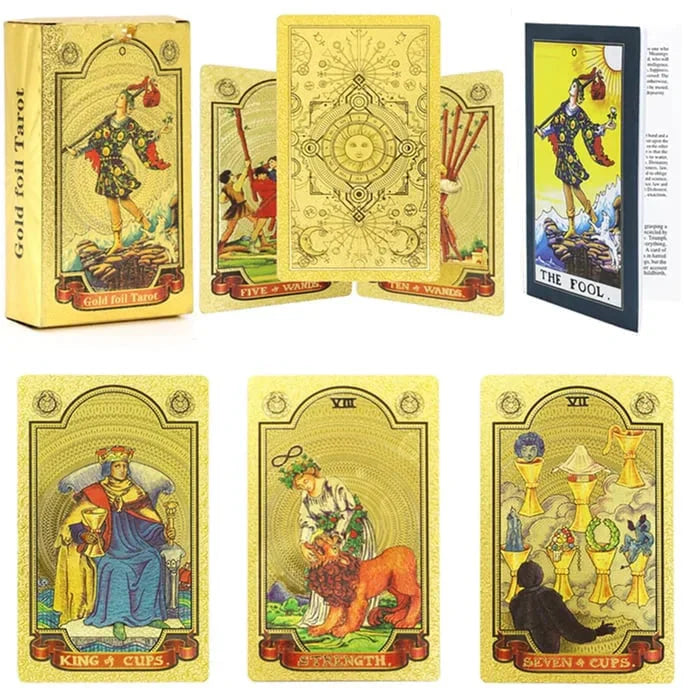 Ylellinen Tarot -kultapainos
