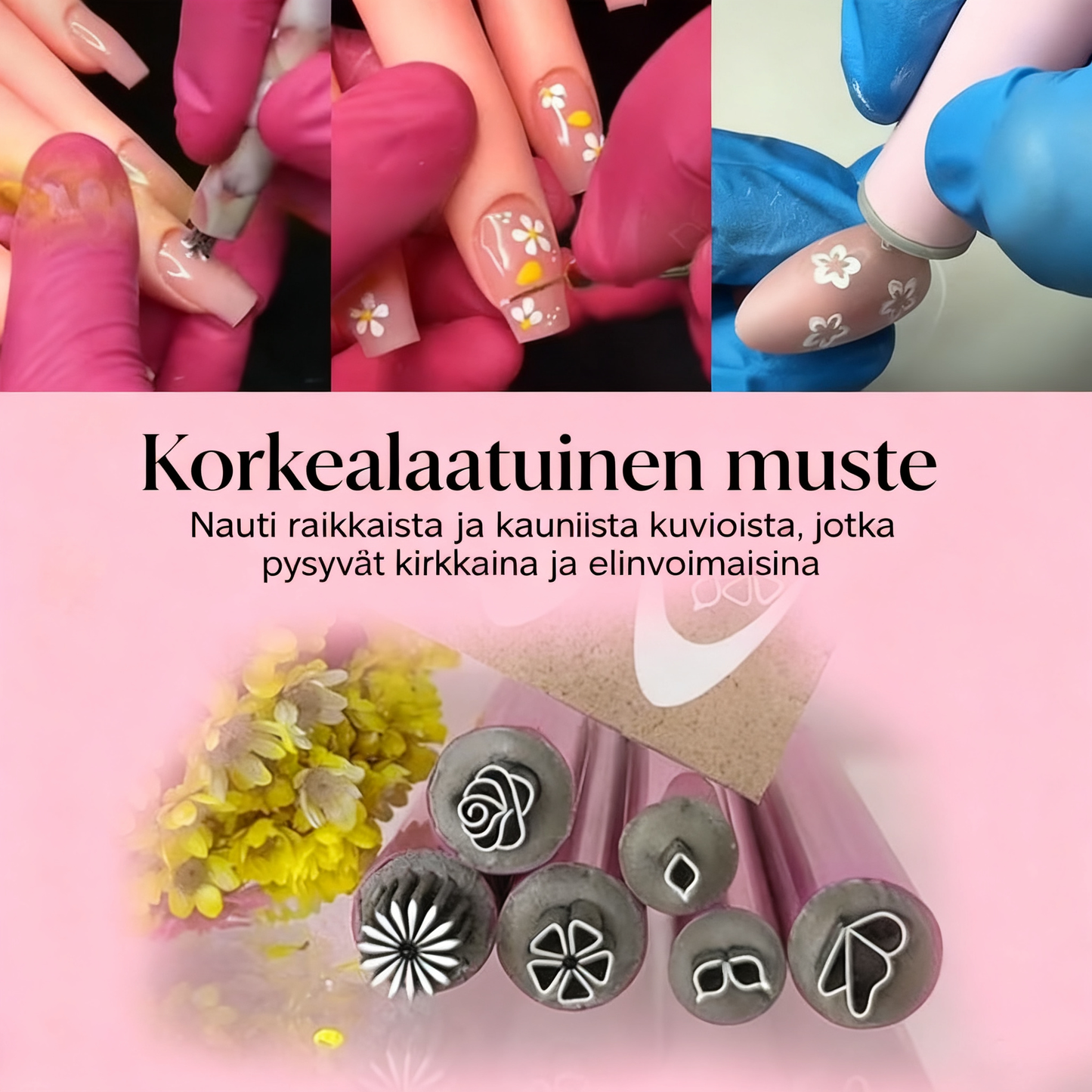 Kynsien suunnittelukynä (myös aloittelijoille)