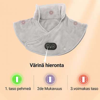 Sähköinen niska- ja hartiahierontatyyny lämmityksellä