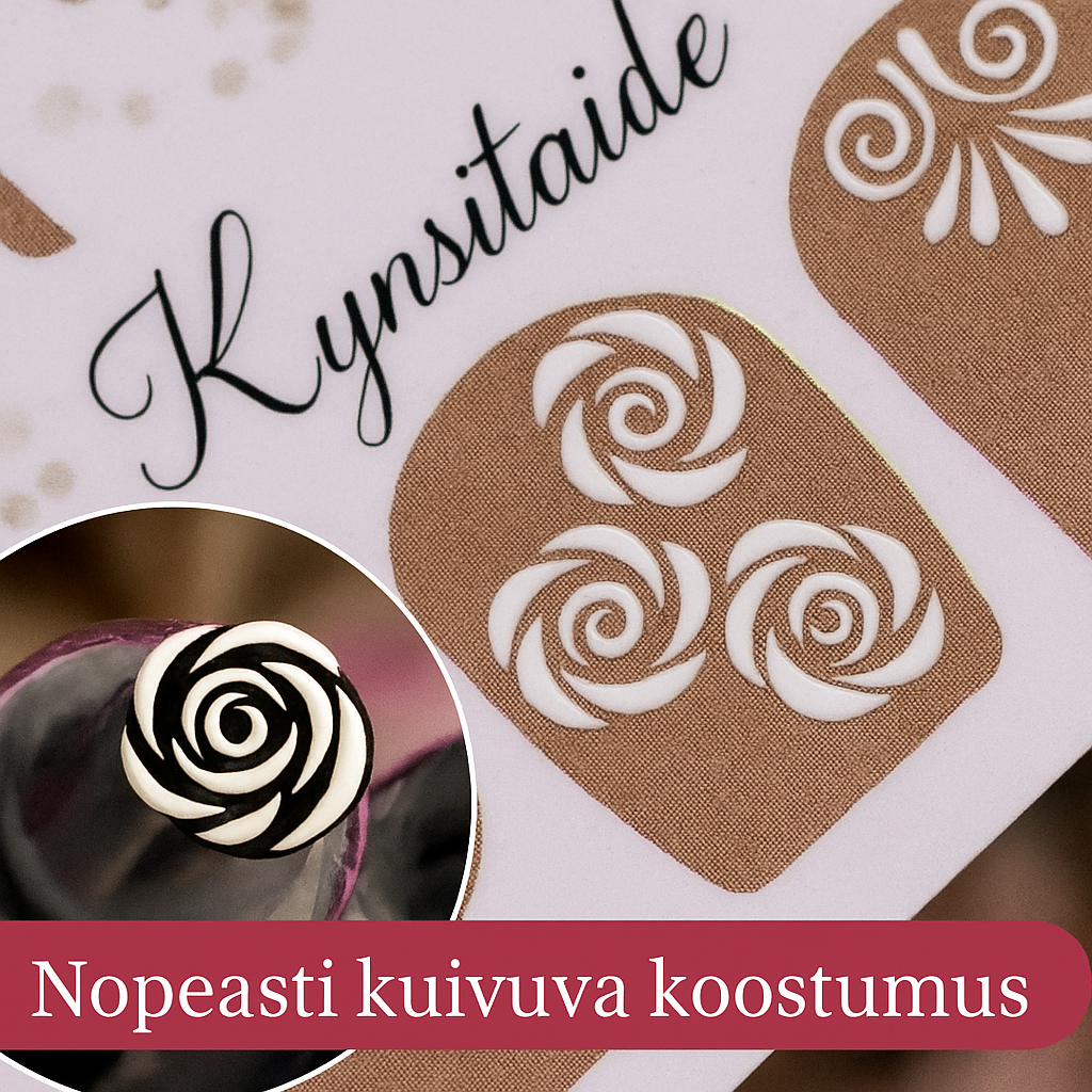 Kynsien suunnittelukynä (myös aloittelijoille)