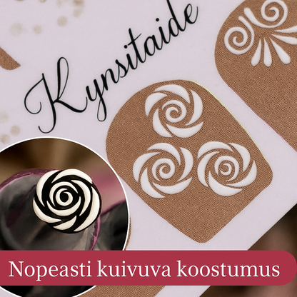 Kynsien suunnittelukynä (myös aloittelijoille)