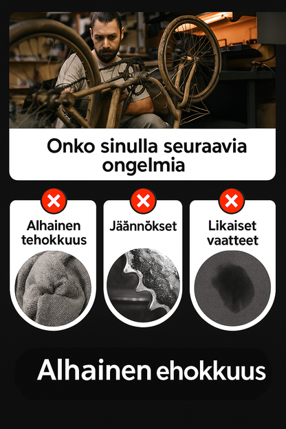 Polkupyörän ketjun puhdistusaine