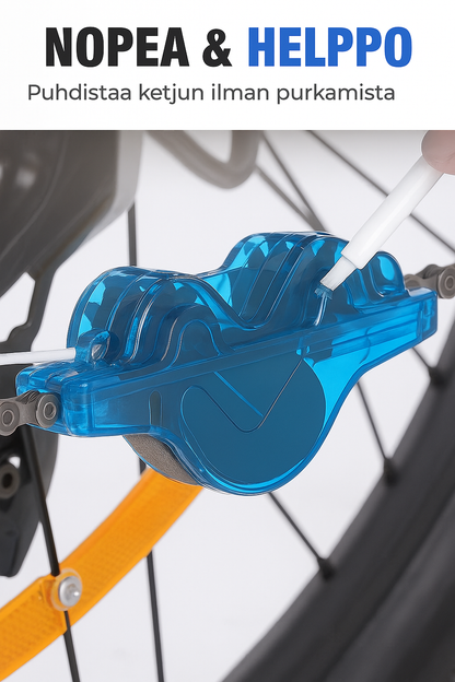 Polkupyörän ketjun puhdistusaine