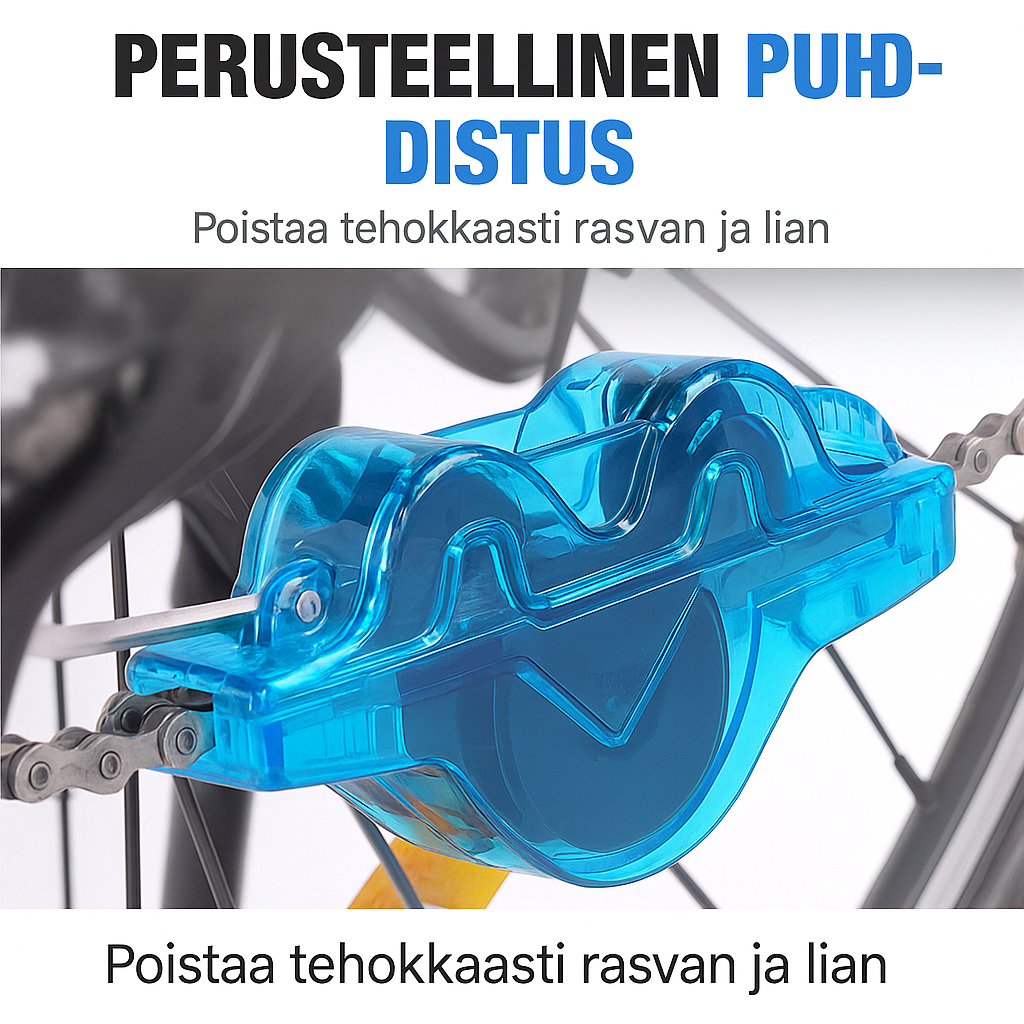 Polkupyörän ketjun puhdistusaine