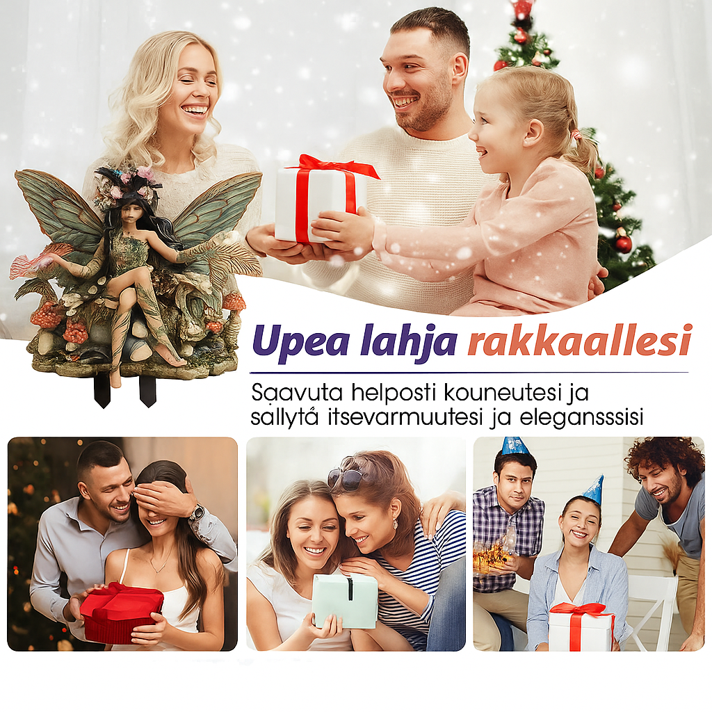 Boheemi keiju -kukkaruukun koriste