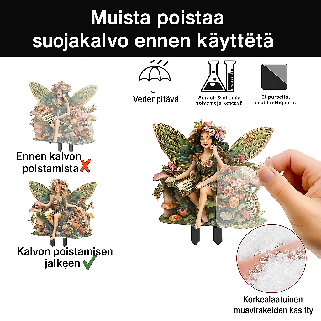 Boheemi keiju -kukkaruukun koriste