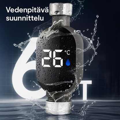 Älykäs suihkun lämpötilanäyttö
