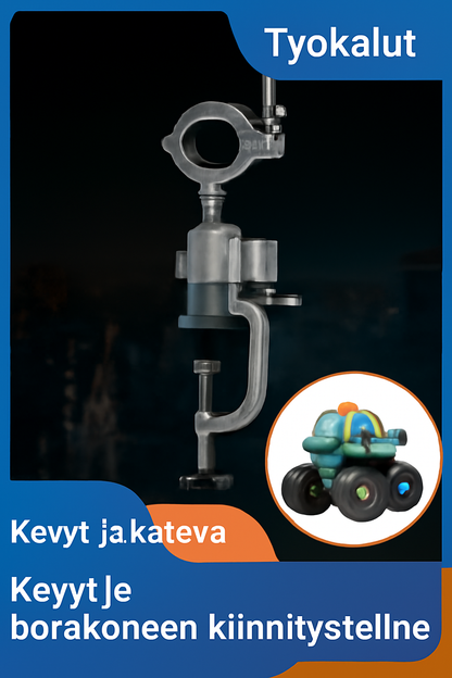 Pyörivä kiinnityspuristin sähköhiomakoneille