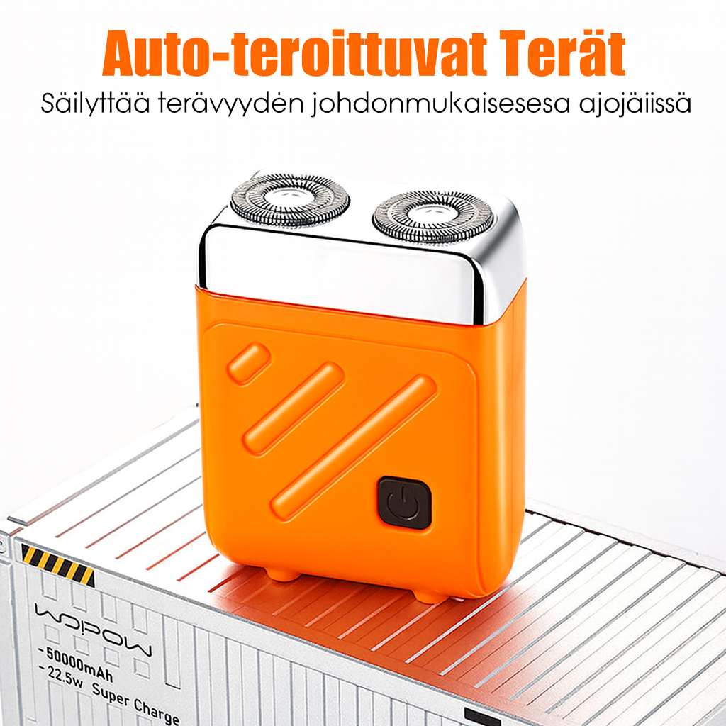 Tehokas ja kestävä miniparranajokone