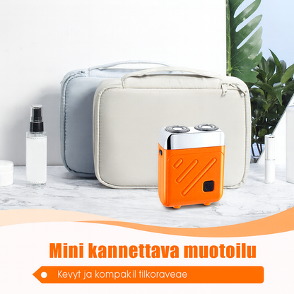 Tehokas ja kestävä miniparranajokone